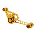 thumbnail image 2 of Guía de cadena de bicicleta plegable desviador trasero 2/6 palanca de cambios de velocidad Protector de cadena soporte de montaje para dorado Sharpla Protector de cadena de bicicleta eléctrica, 2 of 8