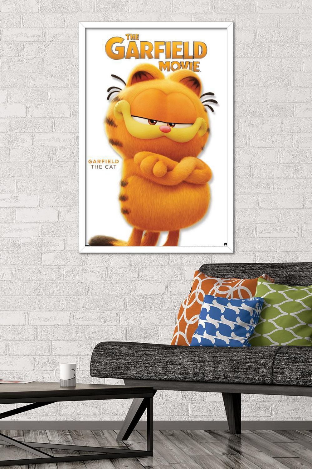 The Garfield Movie - Garfield Feature Series 24 Wall Poster with Magnetic Frame, 22.375" x 34"