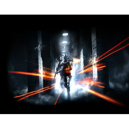 Battlefield 3 Men with Guns Lasers Edible Cake Topper Image (What's The Best Gun In Battlefield 3)