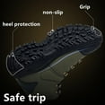 thumbnail image 5 of Men's work boots Waterproof Hiking Boots,thermal Leather Ankle Snow Boots for Outdoor Climbing, Trekking, Backpacking, and Trekking, 5 of 13
