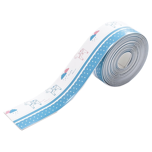 Cintas de sellado a prueba de agua Tira de calafateo para bañera Autoadhesivo Cinta de sellado impermeable Protector de borde para encimera de cocina, Caballo Baoblaze Cinta de sellado autoadhesiva