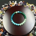 thumbnail image 5 of Anxiety Bracelet for Women featuring Natural Malachite Beads and Transparent with Turquoise for Everyday, 5 of 5