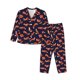 thumbnail image 1 of Fotbe Foxes In Different Poses Conjunto de Pijama de Manga Larga para Mujer con Estampado, Ropa de Dormir de 2 Piezas, Conjunto de Casa Suave y Cómodo con Bolsillos-XX-Large, 1 of 7