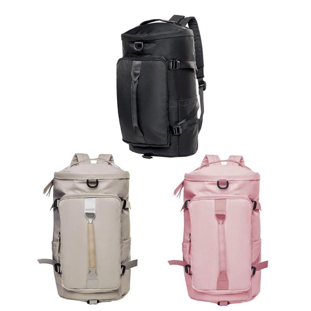 Paquete 15 piezas Mochila corporativa convertible con compartimento laptop gris 25 x 46 x 22