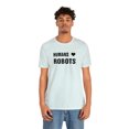 thumbnail image 4 of Humans ❤ Robots   - Tee Shirt, 4 of 12