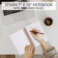 thumbnail image 3 of Cuaderno ZICOTO Aesthetic Thick Spiral B5 con 300 páginas, 3 of 8