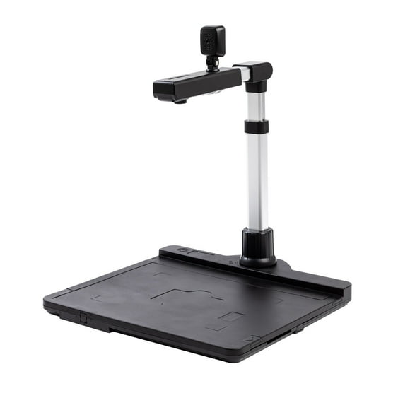 Document Camera Scanner, A3 Capture Size Dual Camera USB2.0 With LED Light OCR Function Convert To PDF Format ,Fast, Easy Scanning