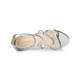 thumbnail image 4 of BLISSFUL STEP Sandales à Talons Blocs à Brides Croisées pour Femmes, 4 of 7