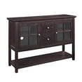 thumbnail image 2 of Manor Park Rustic Farmhouse Buffet and Storage Cabinet - Multiple Finishes, 2 of 9