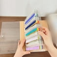 thumbnail image 5 of Nail Swatches Book - 120/180/240 Blank Nail Color Display Organizer with Transparent Nails & Separable Tips for Nail Salon, Manicurists & DIY Nail Art, 5 of 6