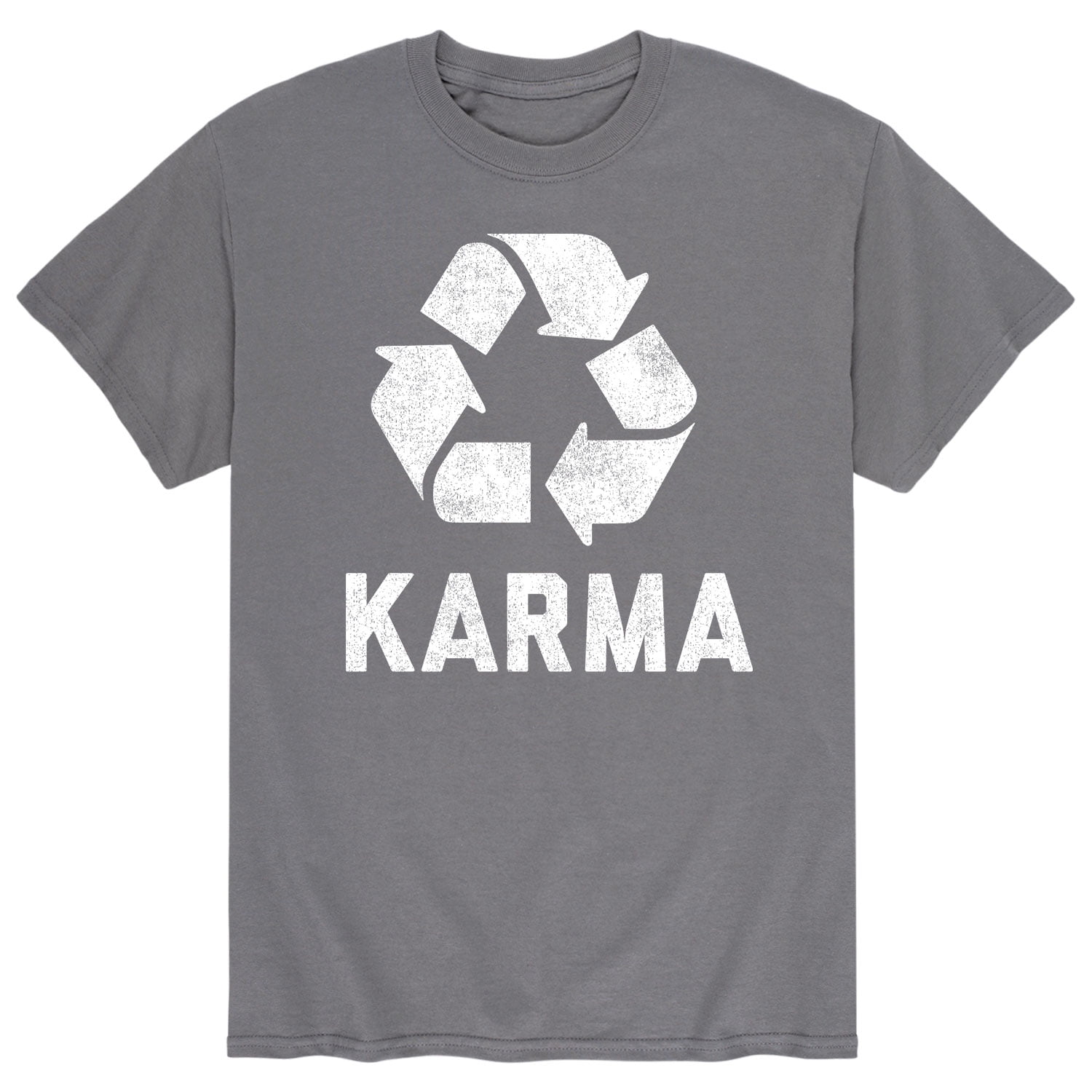 Instant Message Recycle Karma Men's Short Sleeve Graphic TShirt