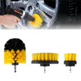 thumbnail image 1 of 7 Colors Electric Scrubber Brush Drill Brush Kit Plastic Round Cleaning Brush Tool for Carpet Glass Car Tires Nylon BrushesBlack He Qiyong unisex, 1 of 1
