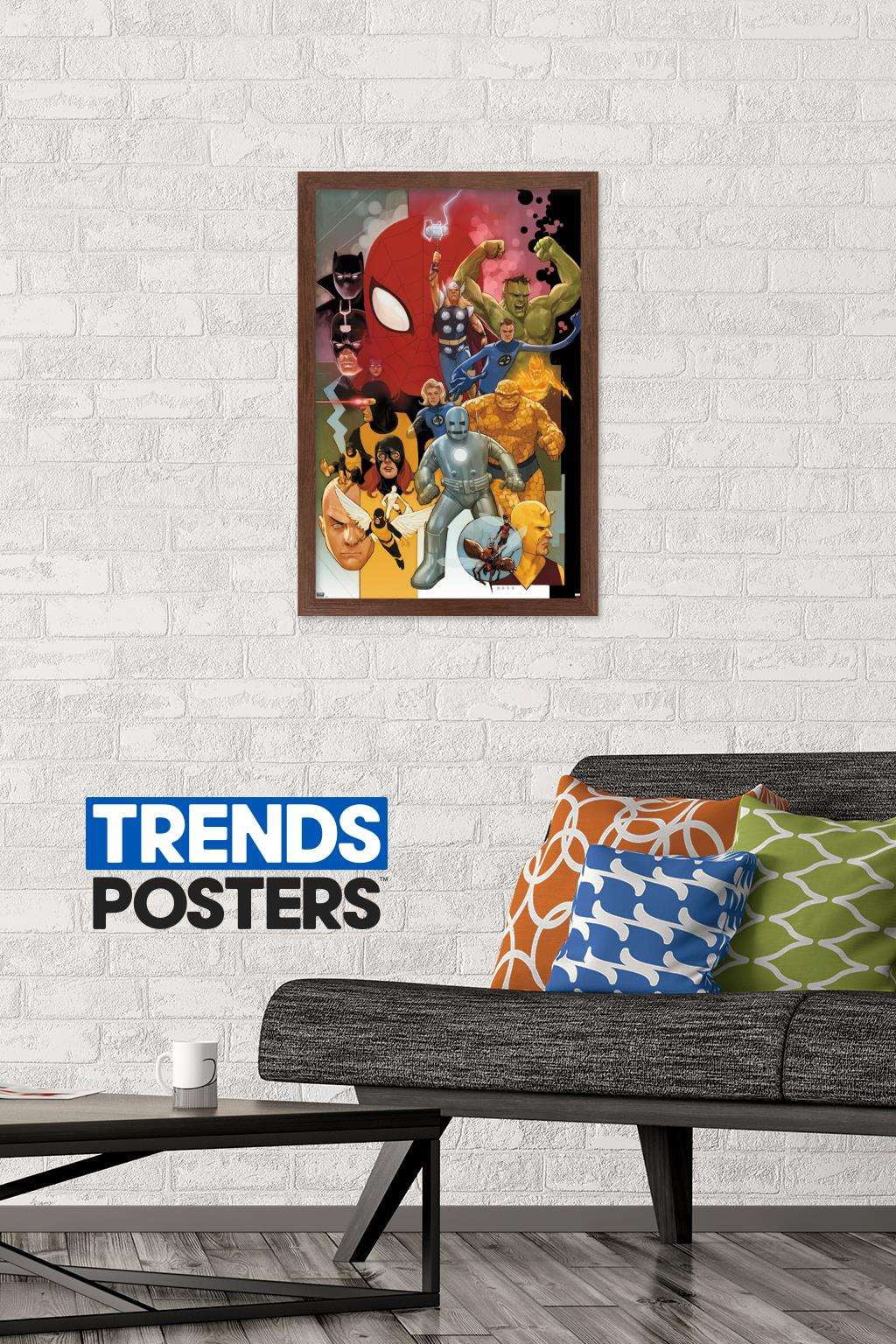 Marvel Comics - Marvel Universe - Noto Wall Poster, 14.725" x 22.375", Framed