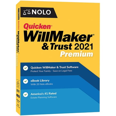 Nolo Quicken WillMaker & Trust 2021 Premium
