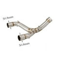 thumbnail image 6 of GFYSHIP For Honda CRF 450 2013 2014 2015 2016 CRF450 R / RX CRF450R CRF450RX Escape Slip-on Motorcycle Exhaust Muffler Mid Link Pipe Full Pipe System, 6 of 7