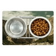 thumbnail image 1 of Yosemite Pet Mat for Food and Water, Waterfalls in Yosemite National Park California Famous Travel Destination, Non-Slip Rubber Mat for Dogs and Cats, 18" X 12", by Ambesonne, 1 of 1