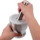 thumbnail image 5 of UPGRATOR Prensa De Ajo De Metal Plateado Con Ergonómico Y Multifuncional Para Uso En Cocina, 5 of 8