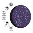 thumbnail image 4 of Yiaed Dance Skull Star Print Tire Wheel Cover, Waterproof Spare Tire Cover Fit for Jeep, Truck,Trailer, RV, SUV, Camper and Most Vehicle-17 inch, 4 of 6