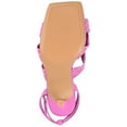 thumbnail image 5 of Journee Womens Naommi Open Toe Mid Stiletto Sandals, 5 of 9