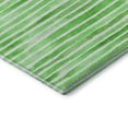 thumbnail image 4 of Addison Rugs Mayfield Washable Coastal Stripes Green Round Rug, 8' x 8', 4 of 5