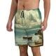 thumbnail image 2 of Fotbe Serene Coastal Blue Sky Trajes de Baño Estampados para Hombre, Shorts de Verano de Secado Rápido, Ropa de Playa, Bañadores-X-Large, 2 of 6