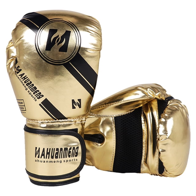 Guantes Boxeo Ajustables Transpirables para Artes Marciales Muay Thai