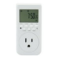thumbnail image 1 of 24 Hour Programmable Indoor Timer Plug for Power Outlet, Energy Saving, 1 of 9