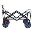 thumbnail image 4 of Collapsible Wagon Cart 150L, 360lbs Capacity Heavy Duty Foldable Utility Wagon, 4 of 13