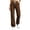 Brown plus size cargo pants a1, variant on BRELIL Women Plus Size Cargo Pants Drawstring Loose Long Pants Solid Casual Streetwear Activewear Lounge Travel Outfits, White XL