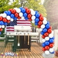 thumbnail image 3 of PMU DIY Professional Balloon Arch Premiere Kit (Patriotic Red, White, and Blue) Balloon Garland for Party Decoration, Decoration Kit for Birthday Party, Graduation, Baby Shower Pkg/1, 3 of 6