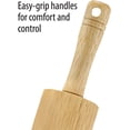 thumbnail image 4 of Rodillo de Madera 18 Pulgadas Mango Ergonómico Cojinetes de Nailon para Pizza Pasteles y Galletas, 4 of 5
