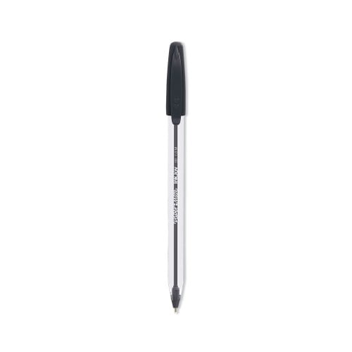 New Paper Mate InkJoy 50ST Stick Ballpoint Pen, 1mm, Black Ink, White/Black Barrel, 60/Pack,Each