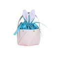 thumbnail image 2 of Tdxkok Easter Party Decoration Gift Bag Bunny Ear Leather Hand Bucket Children Egg Bag Rabbits Style Easter Home Decor, 2 of 6
