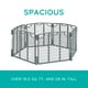 thumbnail image 3 of Play Space Evenflo, versátil, 6 paneles ajustables (gris frío), 3 of 9