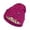 Hot Pink, variant on HNMKIU Hats for Men Women Winter Thermal Knit Hat with Silk and Ear Outdoor Flanged Hat for Couples Pink,One Size