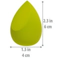 thumbnail image 4 of SHANY Perfect Finish Makeup Blender Sponge - Full Size Latex-Free Beauty Sponge Microfiber For Foundation, Beauty Details, and Blending - Green, 4 of 5