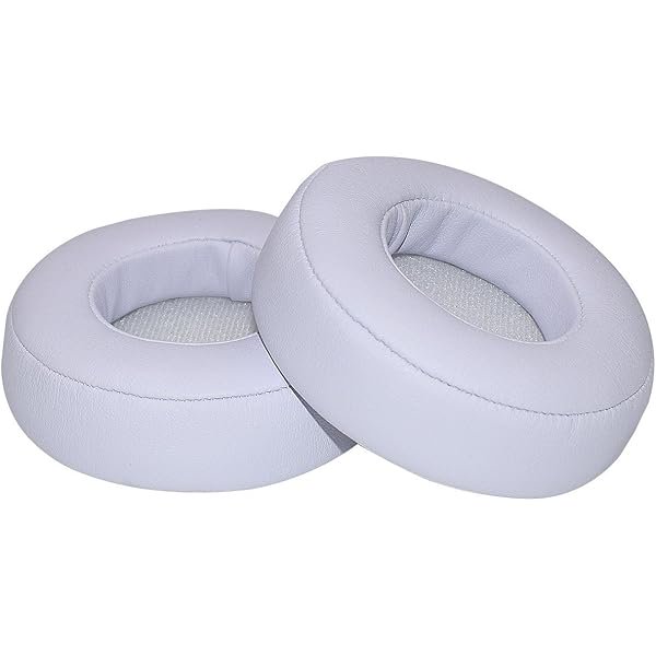 wonima11 VEKEFF 2 pcs Replacement Earpads Ear Pads Cushion for Beats by Dr.Dre PRO/Detox (White)