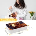 thumbnail image 5 of Constellation PU Leather Jewelry Organizer Box with Removable Compartment and Portable Design for Necklace, Earring, and Jewelry Storage, 5 of 6