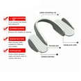thumbnail image 2 of Yibooy 2Pcs Dental Mouth Guard Universal Teeth Splint Protector for Grinding Prevention, 2 of 7