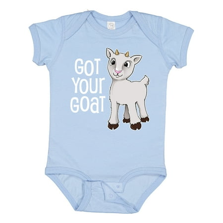 

Inktastic Got Your Goat- cute Boys or Girls Baby Bodysuit
