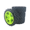 thumbnail image 2 of 4 piezas de llantas de goma para coche , reemplazo de neumáticos de 71mm, duradero, resistente al , Universal para , accesorios, , Verde estilo 3 verde, 2 of 6