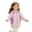 Pink, variant on Kids Jacket,UPF 50+ Sun Protection Hooded Windbreaker, Summer Outdoor School Sports Travel Outerwear for Boys & Girls (White/2-3 Years)