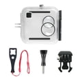 thumbnail image 1 of Compact Waterproof Case for GoPro 45m, High-Strength Plastic, Easy Underwater Control Bracket, 1 of 10
