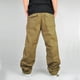 thumbnail image 4 of Pantalones largos para hombre, lisos, multibolsillos, lavados, para exteriores, informales, de algodón puro, 4 of 8