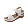 thumbnail image 2 of Taylonsss Women's Breathable Comfortable Wedge Sandals with Adjustable Ankle Strap for Spring Summer Plus Size Beach Casual Everyday Wear, 2 of 9