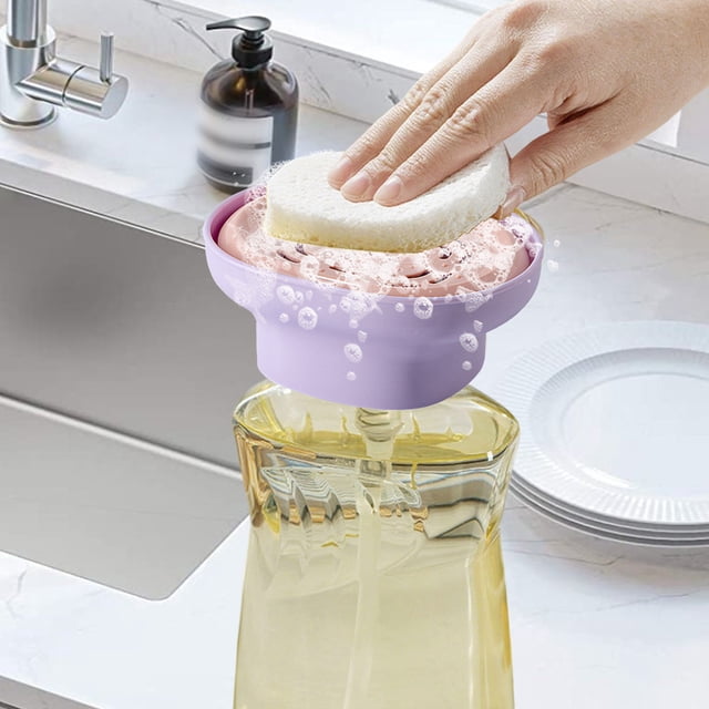 Presser Laundry Det Ergent Dispenser Liquid Laundry Soap Dispenser Portable Foaming Dishwashing Liquid Det Ergent Bottle S for Kitchen S Ink Dish Soap Hand Wash