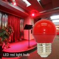 thumbnail image 4 of Encendiendo Encendiendo Lámpara 3W/5W/7W E27 175-265V LED Color Linterna Luz Pequeña Bombilla Roja Decoración de fiesta, 4 of 4