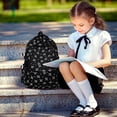 thumbnail image 6 of Bow Backpack, Ongmies Aesthetic Lightweight Daypack with Bow Rucksack Style, Large Capacity, 6 of 6