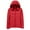 Red, variant on Duoif Puffer Jacket Womens Plus Size Feather Lightweight down Jackets Packable Solid Color Puffer Coats with Storage Bag Winter Jackets for Women Black XXXL