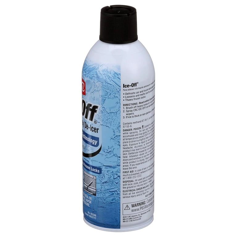 CRC Ice-Off 05346 Automotive Cleaner, 12 oz - Walmart.com